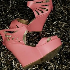 Wedged heels